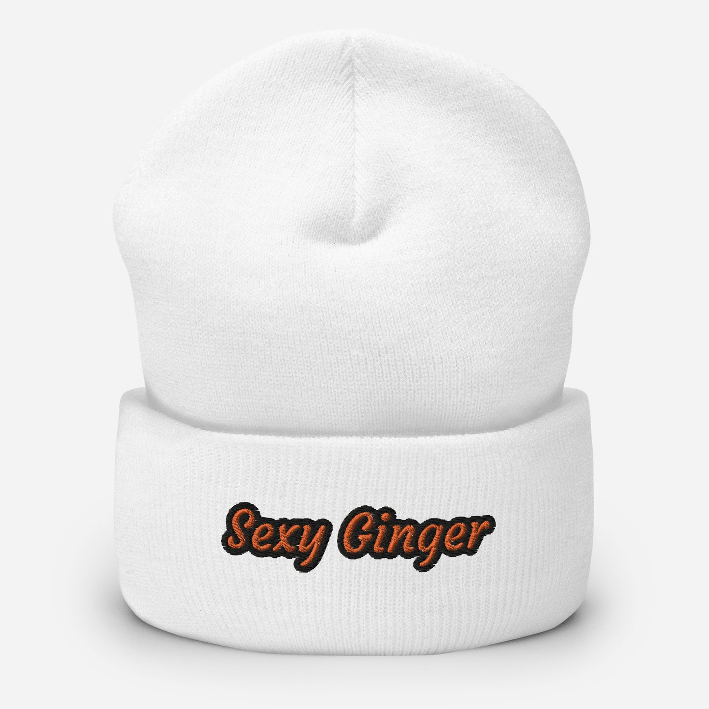 Sexy Ginger Embroidered Beanie