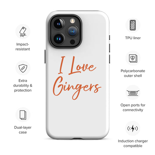 The I Love Gingers Iphone Case