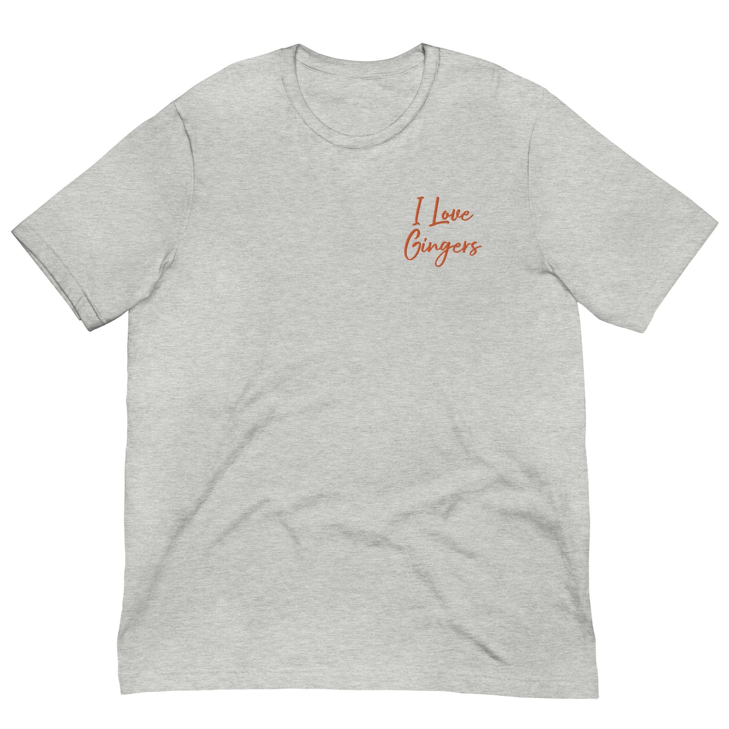 I Love Gingers Unisex T-Shirt