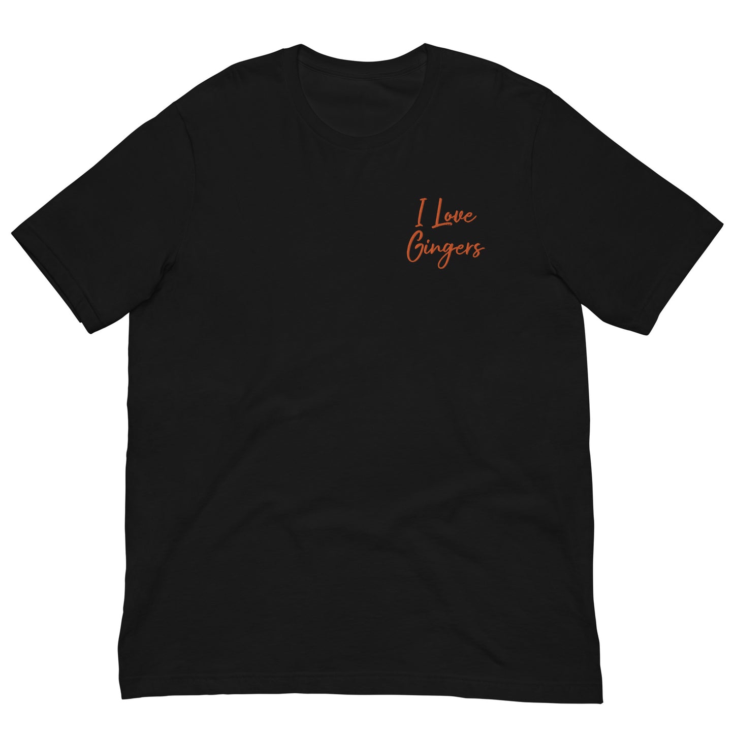 I Love Gingers Unisex T-Shirt