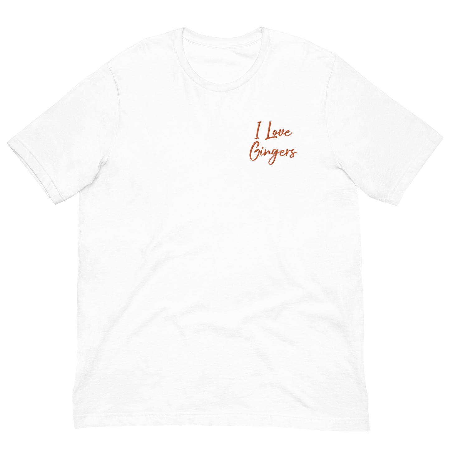 I Love Gingers Unisex T-Shirt