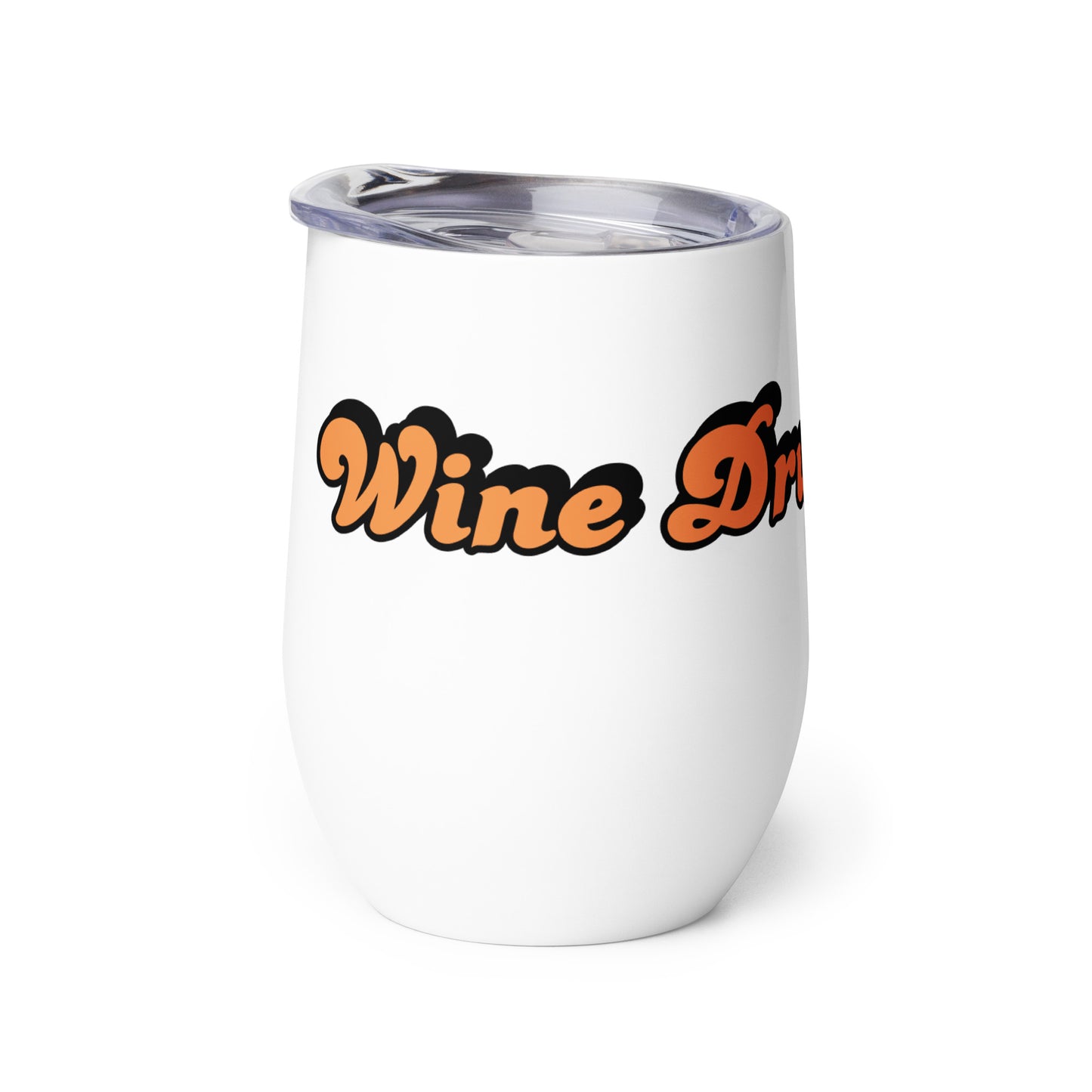 "Wine Drunk Ginger" Wine Tumbler